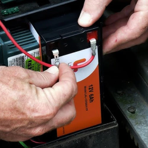 gate motor battery replacement